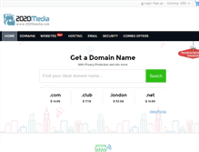 Tablet Screenshot of ecommerce.2020media.com
